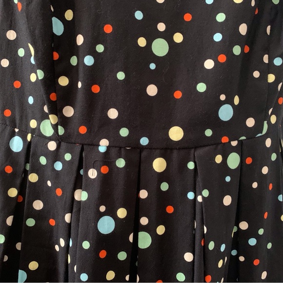 ⭐️NEW PRICE⭐️NWOT Cotton Dress w/Polka Dots by Bea & Dot - ModCloth PLUS SIZE 1X - Picture 2 of 12